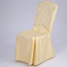 Spandex Chair Cover 2020 Wholesale Luxury Jacquard Banquet Restaurant Spandex Chair Cover