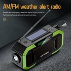 Player Radio Outdoor Emergency Mp3 Player 5000mAh Fishing Kit FM/AM/WB/NOAA Navigation Radio