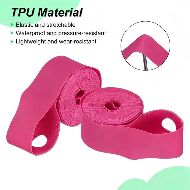 Custom Bicycle Rim Wheel Accessories TPU Tape 10/12/14/16/18/20/22/24/26/27Inch Liner for MTB Road Bicycle Rim Parts