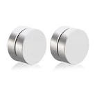 Stud Earring Earrings Earrings Fashion Black Stainless Steel Stud Magnet Magnetic Earring Earrings For Men