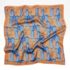 Silk Plain Accept Custom Design Silk Printed Square Scarves From China