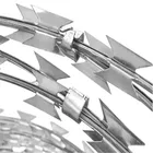 Rust Resistance Hot Dipped Galvanized Razor Barbed Wire For Protection