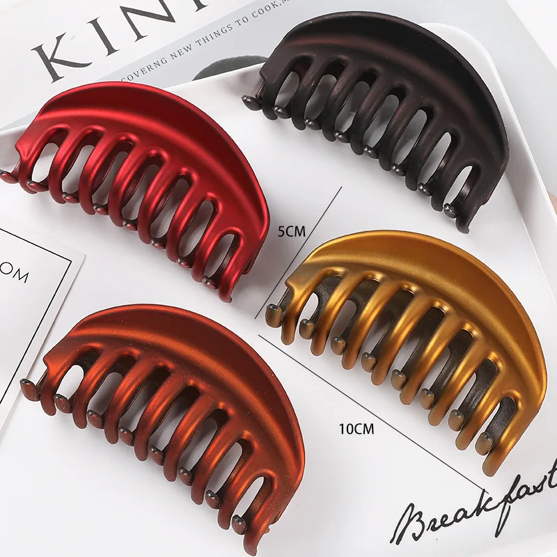10cm long women big claw clips acrylic acetate cheap hair comb claw hair clips for women