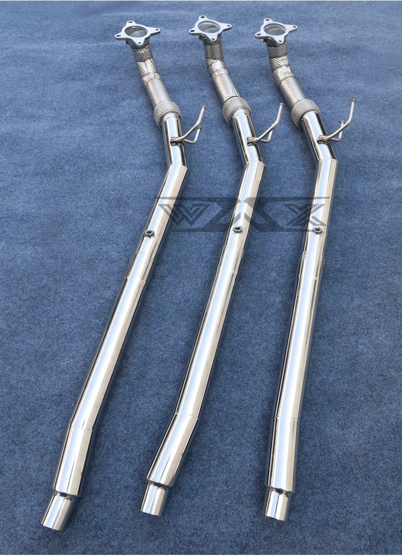 Stainless Steel Exhaust Downpipe for AUDI TT TTRS 1999-2022 Racing Exhaust Downpipe