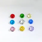 Diamond Diamonds Low Price Multi Colour Crystal Diamond Support Samples Custom Crystal Diamonds