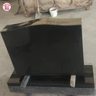 Tombstone Tombstone Morden Customized Shanxi Black Granite Tombstone