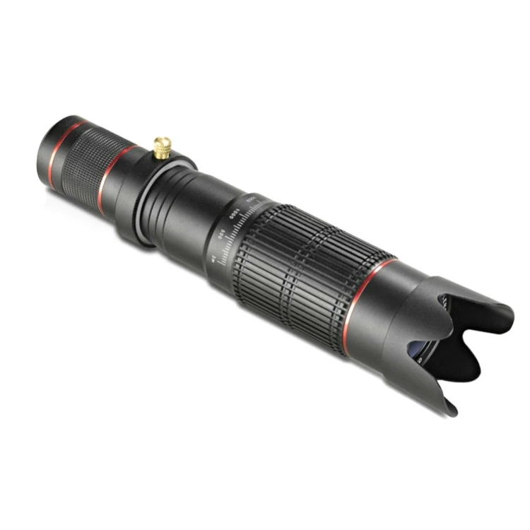 High Quality 2 in 1 Phone Telescope 36x Magnification Lens Portable Monocular Telescope with Tripod for Smartphone