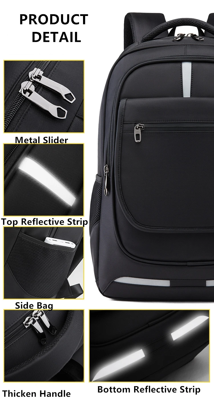 Designer Anti-Theft Day Pack Rucksack Men Women Travel Business 17" Laptop Bags
