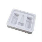 Plastic Tray China Factory Directly OEM Supermarket PET/PVC Clear Plastic Blister Packaging Tray For Vial