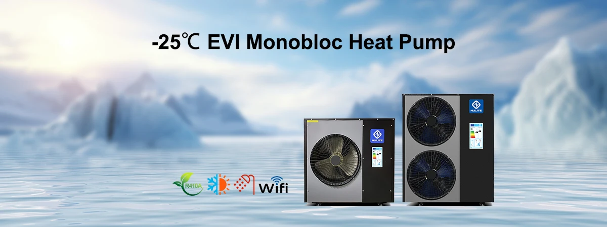 Airwater Hvac Heat Pump, 20kw, 40kw, EVI - detail 2