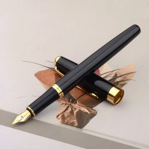 Custom Business Fountain Pen 0.5mm Metal Blotting Pen as Gifts