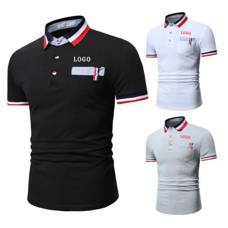 Wholesale Polo Shirts Pocket Design 