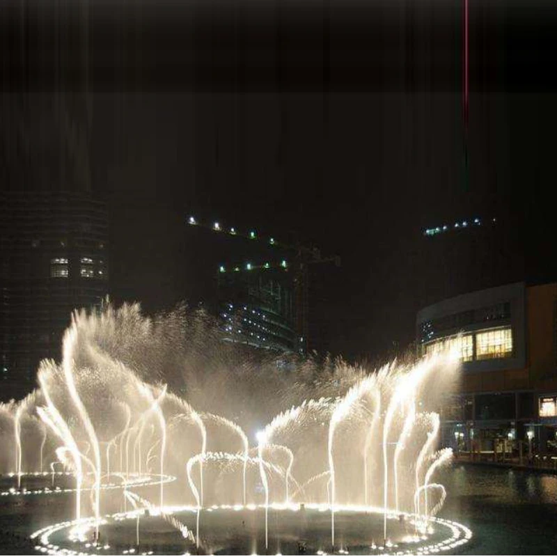 Manufacturer's Digital Swing Fountain 1D 2D 3D Nozzle Music Dancing Water Feature Stone Material Outdoor Garden Music Control details