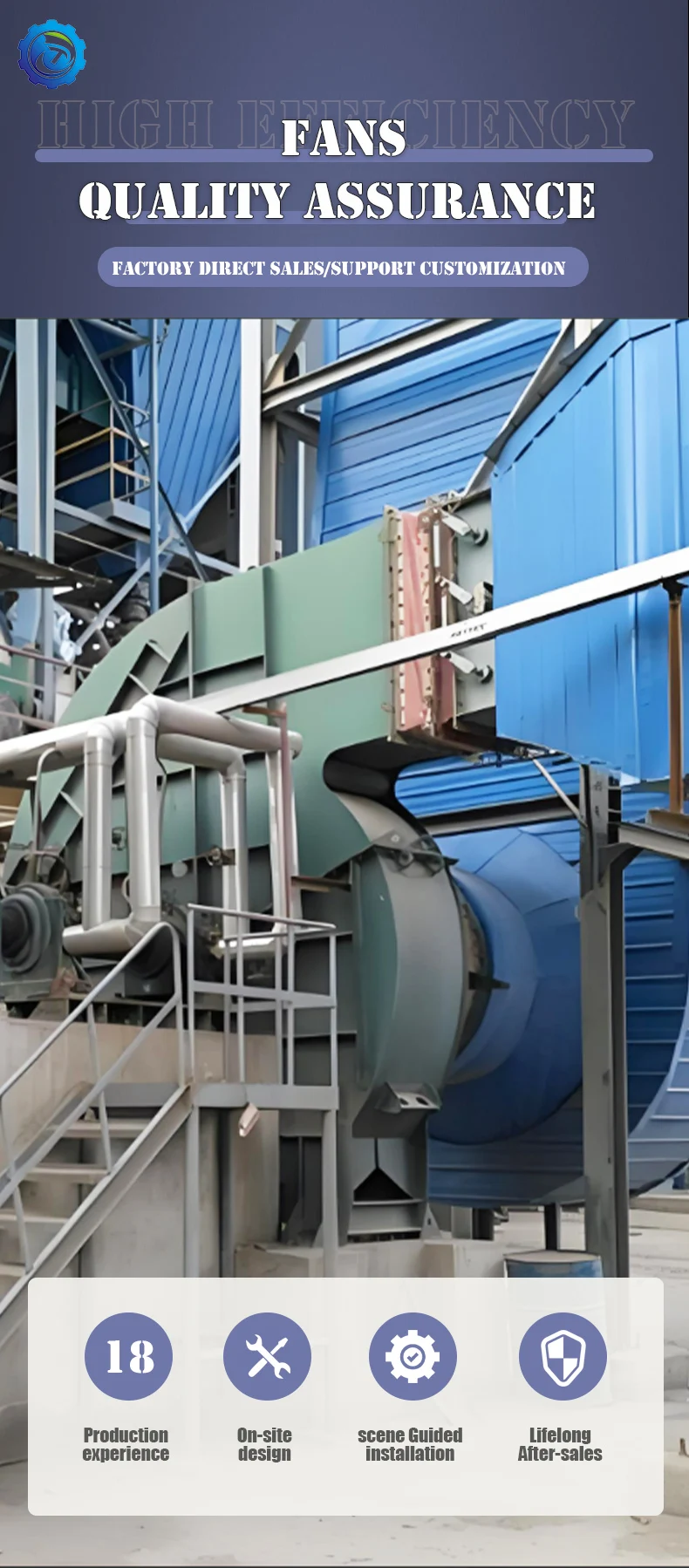 Radial Fan, Cast, 380V - detail 2
