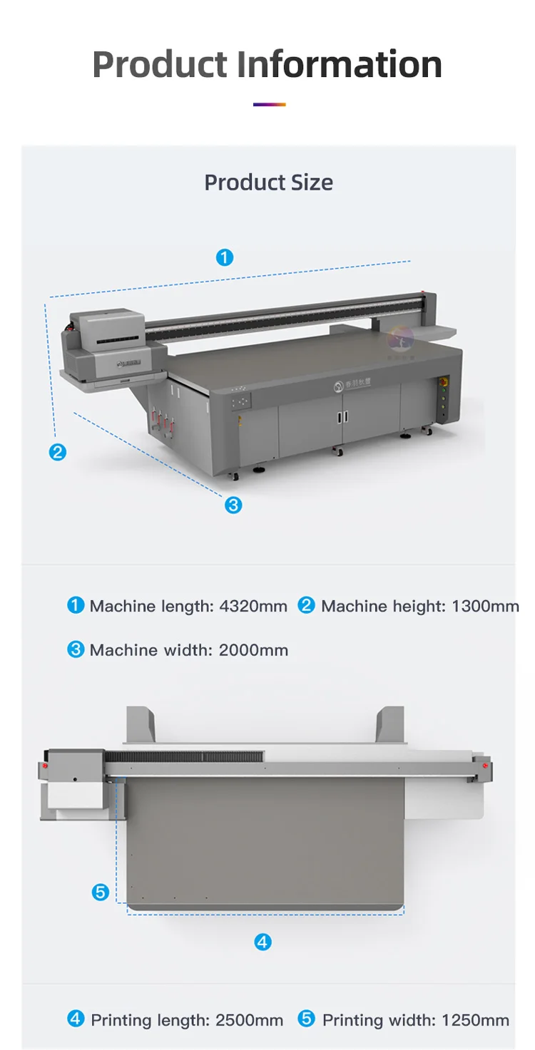 UV 1325 UV Inkjet Flatbed Printer Board Foam PVC Card Printing Machine UV LED Flatbed Printer