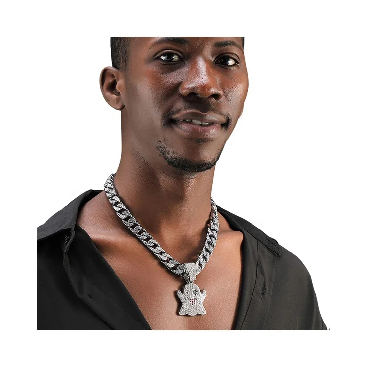 men diamond necklaces