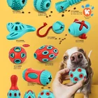 Pet Food Toy Petstar IQ Training Toss Fetch Durable Safe Non-Toxic Rubber Chew Pet Dog Treat Food Toy