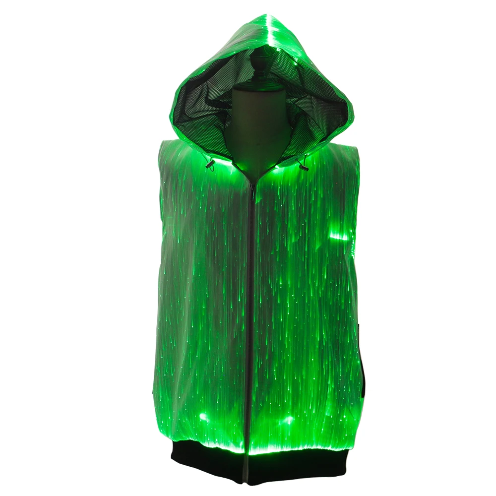 led light hoodie