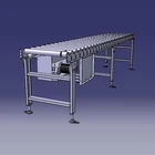 Used China Used Industrial Automation Manufacturers Curve Pvc And Pu Screw Conveyor Belts Machine