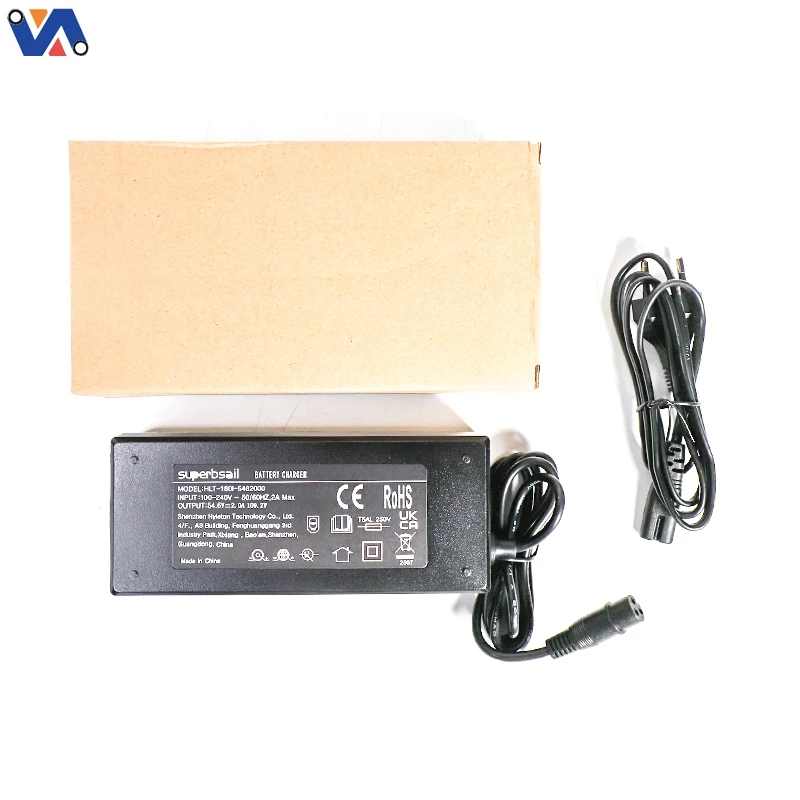 546v 2a battery charger for 48v electric scooter gx16 1 3 plug scooter parts wholesale-8