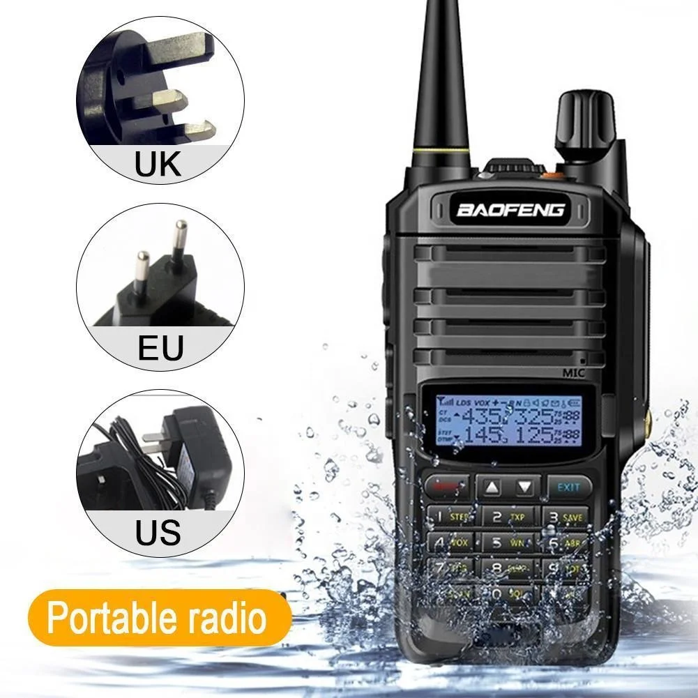 Baofeng X5 Plus 20 W Dual Band VHF/UHF Talkie Walkie Longue portée deux Way Radio Amateur 