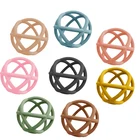Baby 2021 New Custom Baby Play Toys Bpa Free Silicone Ball Teether For Children