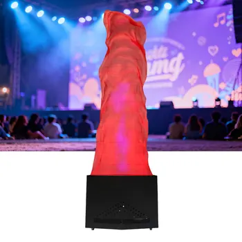 Professional 100W Silk Cloth Fire Light R&B LED Fake Flame Machine Stage Lights for Concert Party Club Event Wedding