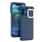 Phone Selfie Phone Case Custom 3 Light Colors Intelligent Ring Light Phone Case//