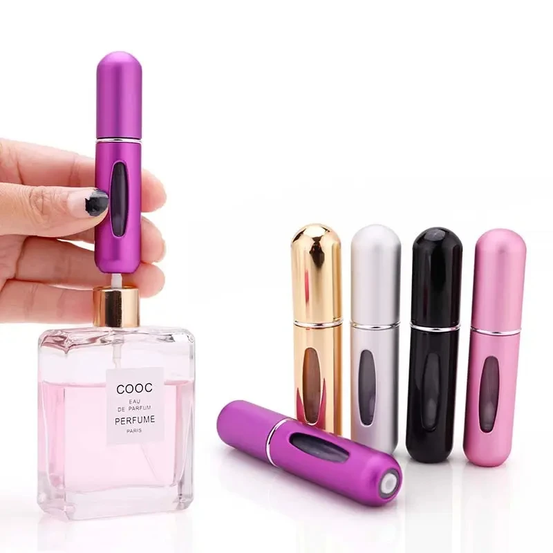 High Quality 5 ML Travel Dispenser Bottle Portable Cosmetic Dispenser Perfume Spray Bottle