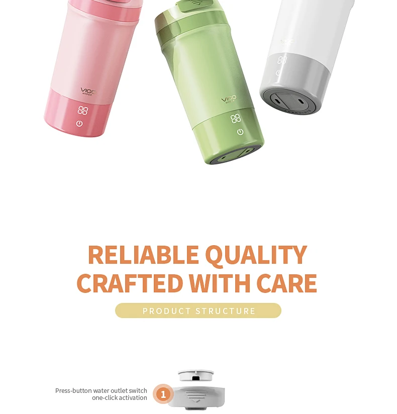 2023 Heating Vacuum Termo Coffee Kettle Electric Mug Warmer Smart Coffee Mug Warmer Cup manufacture