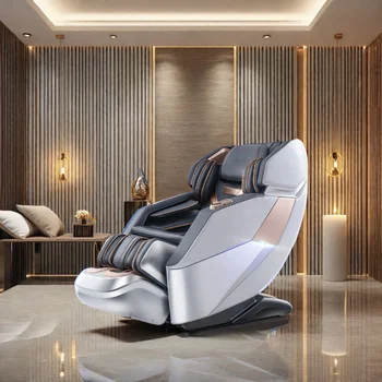 NEW Model Luxury Shiatsu Massage Chair Foot Spa Sl Track Full Body Massage Seat Zero Gravity Massage Chair