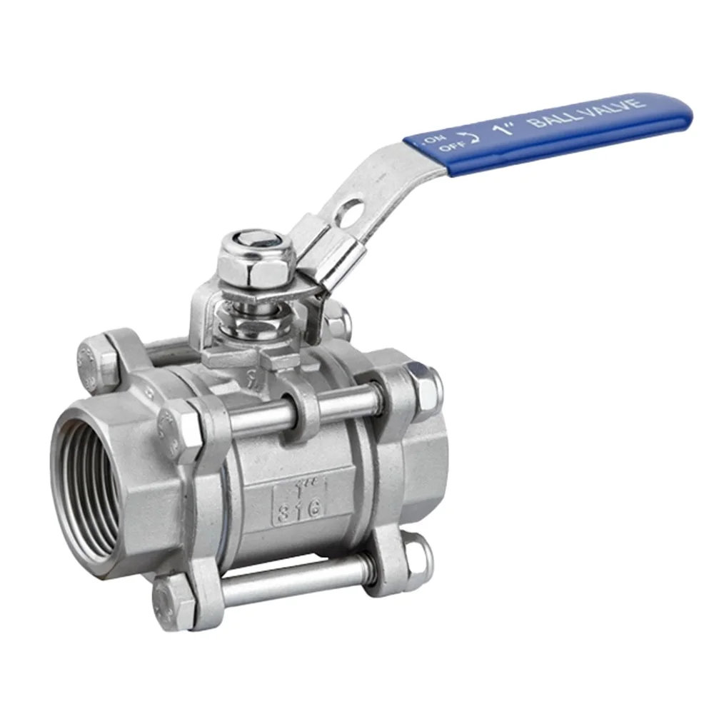 New Sanitary Stainless Steel KF-25 Vacuum Ball Valve For Dairy Products 2 Way 
