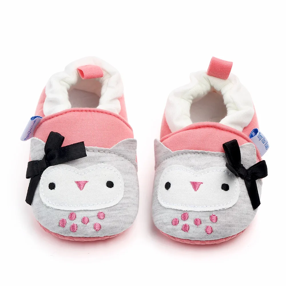 Winter new soft cotton Cute Cartoon animal infant prewalker crib baby socks shoes