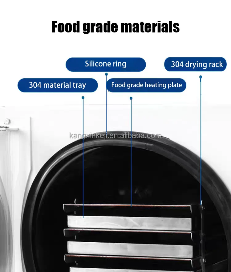 New type Vacuum Dry Fruit Used Harvest Right Dryer Freeze Dried Lyophilizer Coffee Machine