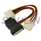 Connector Sata Cable Sata Cable Exporter 15cm To 20cm 4pin Floppy Connector To 15pin Power Sata Cable