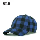 Sport New Winter And Spring Customized Logo Classic Checked 6 Panel Sport Baseball Cap