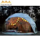 Tent Tent Dome Wholesale Price 6m Safari Glamping Bell Eco Canopy Tent Geodesic Dome For Glamping