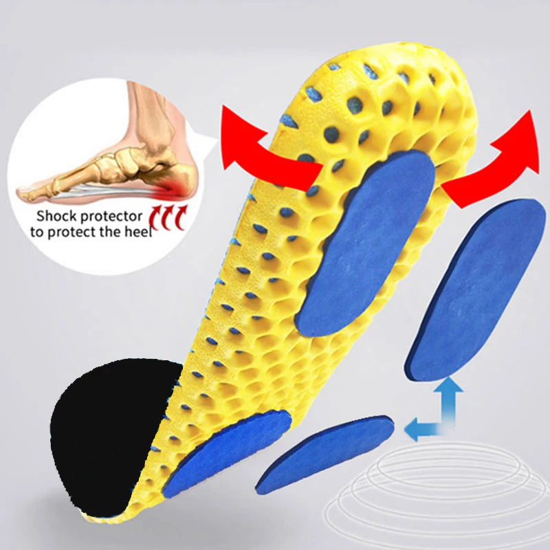 Orthotic Insole Arch Support Pvc Flat Foot Health Shoe Sole Pad Insoles