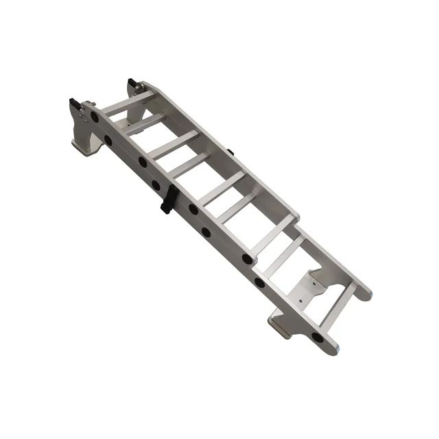 Factory selling customized fold Extensible aluminum alloy access ladder for fire truck