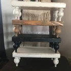 Stand/ Wood Stand Tray Woodwood Wood Stand Chunky Farmhouse Pedestal Riser Stand/ Wood Stand Bed Tray