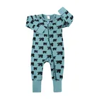 Baby Clothes Organic Cotton Newborn Baby Clothes Soft Long Sleeve Toddler Romper Ribbed Baby Bodysuit