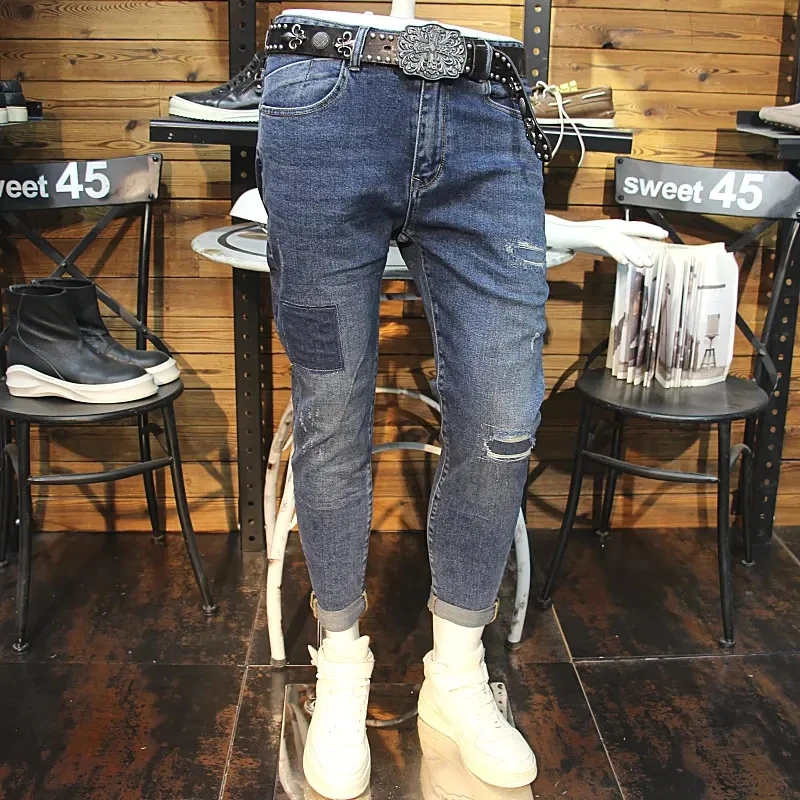 Best selling regular fit men's jeans Black Slim Denim Pants For Men Straight Denim Casual Men's denim Jeans original