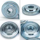 Nut Nuts High M2-M10 Factory Direct Sale High Precision Steel Galvanized Flat Head Hand Nut Knurled Nut