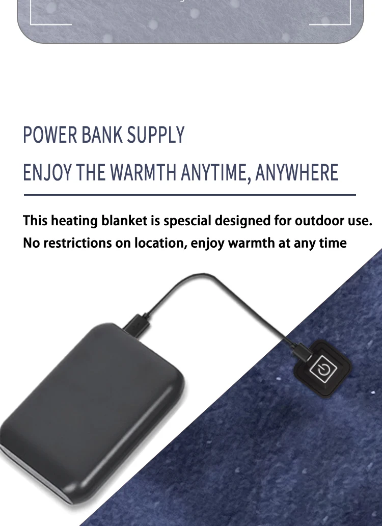 Portable Heating Electric Blanket, USB, others - detail 10