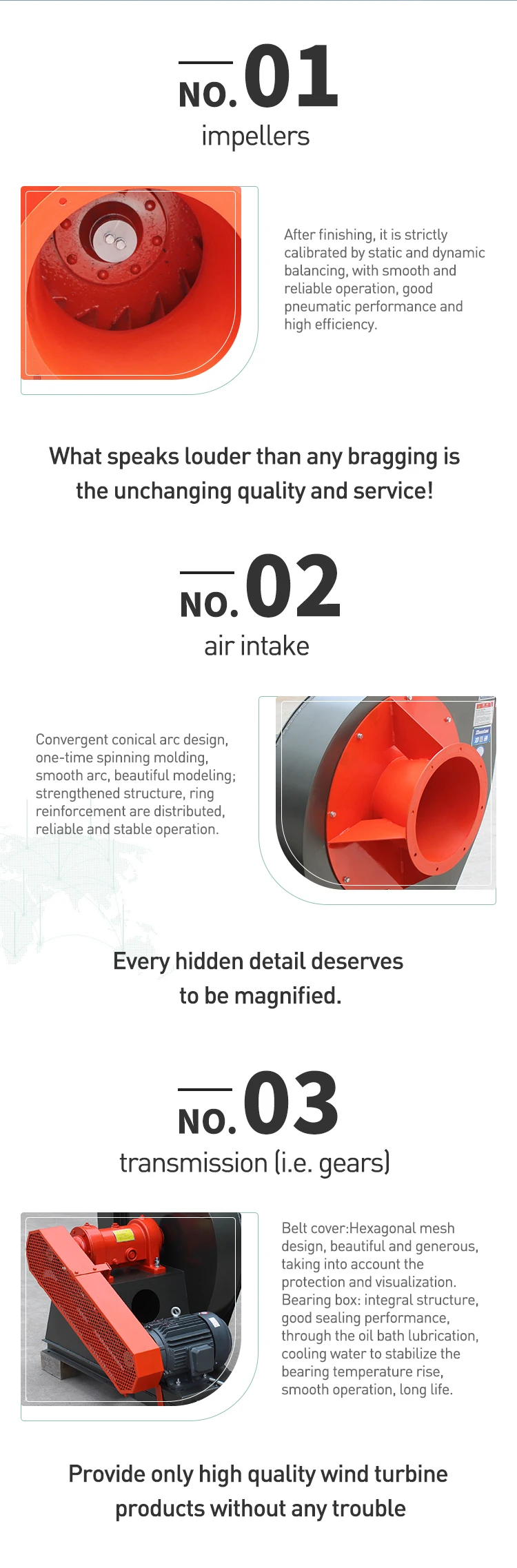 Centrifugal Blower, 380, Blower Fan - detail 4