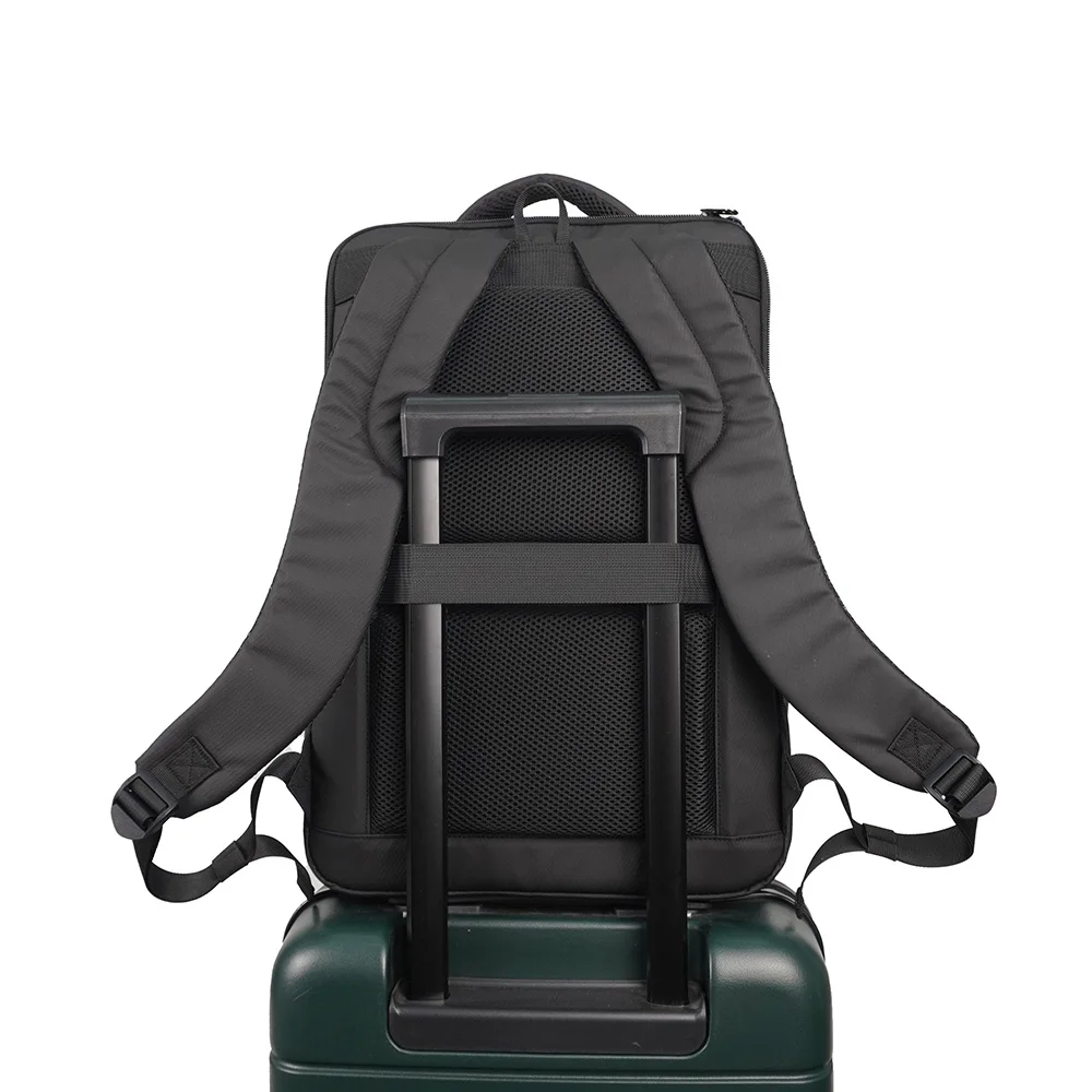 product fashionable slim wheeled laptop backpack with usb port new design waterproof business bag zipper closure-10