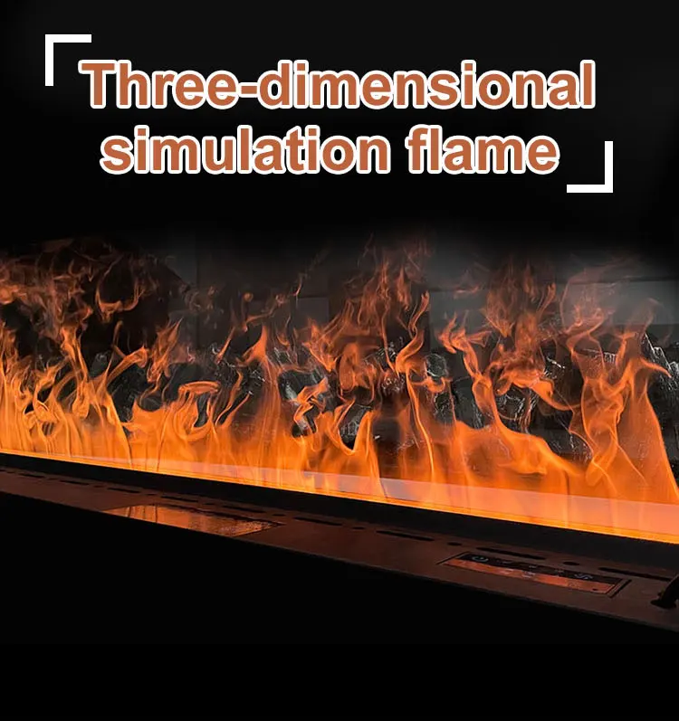 Electric Fireplace, 3D, 110-240V, 100W - detail 6