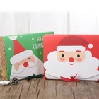 Small Gift Custom Made Small Square Shape Christmas Gift Packaging Paper Box With Logo