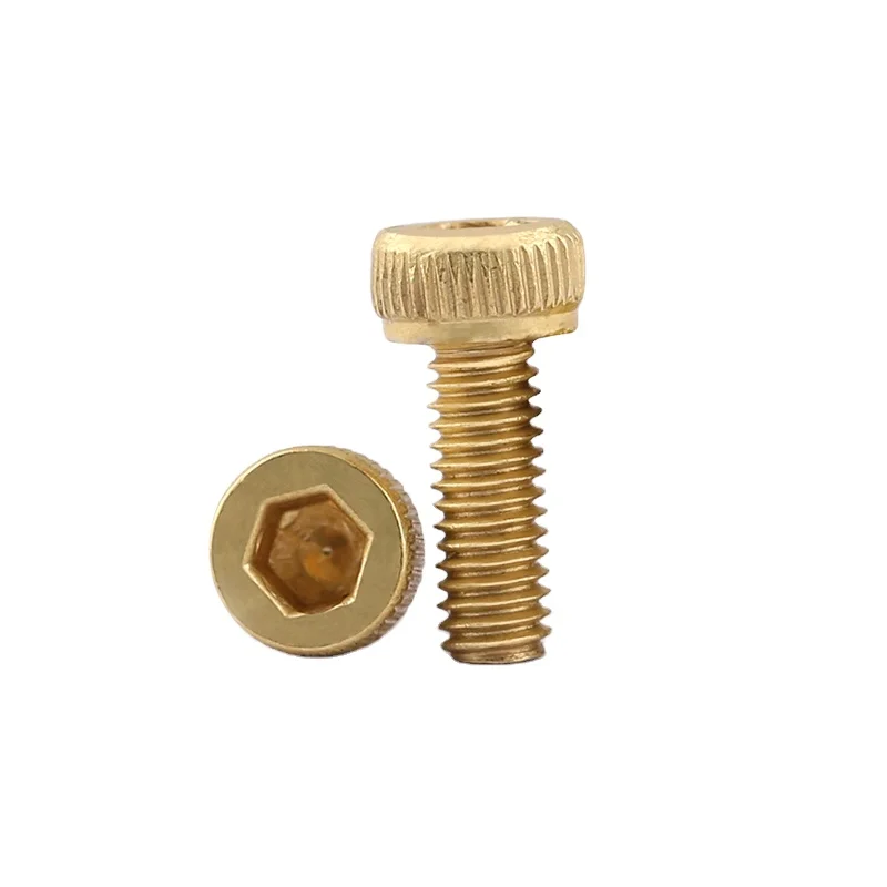 Factory Brass Allen Bolts Ball Hex Bolt Custom Special Brass Bolt supplier