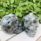Natural Labradorite Carved Labradorite Wholesale Natural Labradorite Carving Of Snake Skulls Carving Head Decoration